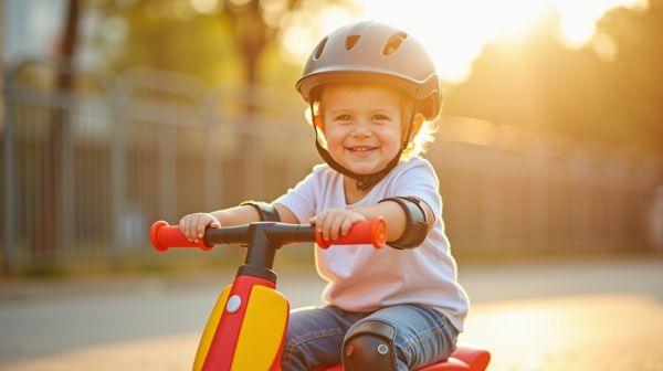Profitez de la trottinette enfant pour allier sécurité et amusement