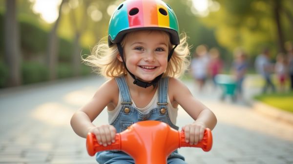 Profitez de la trottinette enfant pour allier sécurité et amusement